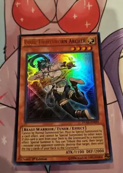 Yu-Gi-Oh! Felis, Lightsworn Archer DUEA-EN095 1st Edition Ultra Rare NM - Image 1