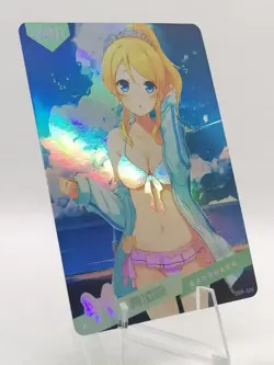 Eli Ayase - Love Live - Summer Love -SSR-006 - Waifu Card - Image 3