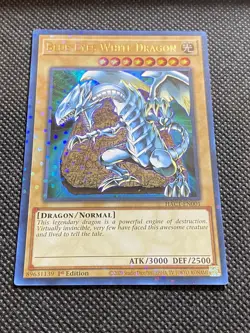 YuGiOh! - Blue-Eyes White Dragon HAC1-EN001 Duel Terminal Ultra 1st Edition NM - Image 1