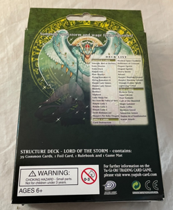 Yu-Gi-Oh Trading Card Deck Structure Deck "Lord of the Storm" Complete - Image 4