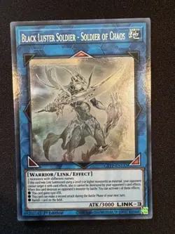 Black Luster Soldier - Soldier of Chaos (Ghost Rare) GFTP-EN132 - Image 1