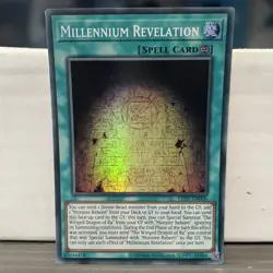 UNLIMITED MILLENNIUM REVELATION 2020 LED7-EN006 (LP/MP) YUGIOH - Image 1
