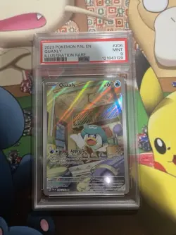 Pokemon TCG Quaxly Card 206/193 IR Sv02: Paldea Evolved 2023 - Image 1