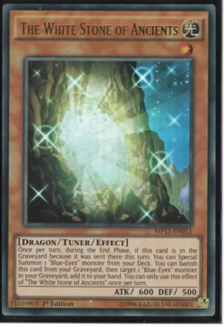 The White Stone of Ancients - MP17-EN013 - Ultra Rare 1st Edition Yugioh - Image 1