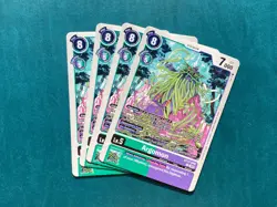 Argomon BT17-048 Playset Secret Crisis Digimon Card Game x4 - Image 1