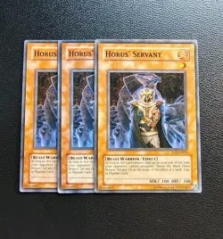 Yu-Gi-Oh - Horus Servant - Full Playset X3 - Image 1