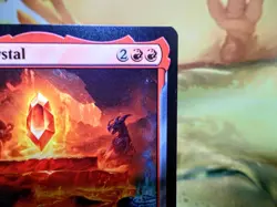 The Fire Crystal magic the gathering final fantasy rare trading card singles - Image 5
