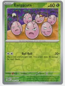 Exeggcute Reverse Holo NM 102/165 Scarlet & Violet 151 Pokemon Card - Image 1