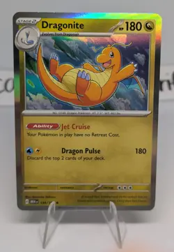 Dragonite 149/165 Pokemon TCG SV151 Holo Foil Rare Card Near Mint NM - Image 1