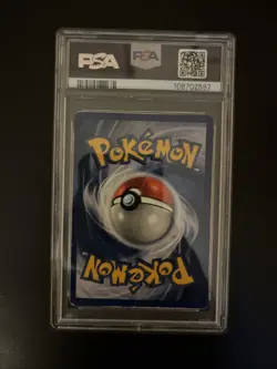 Pokemon TCG Magneton 9/102 Base Set Shadowless Holo Rare Card PSA 1 - Image 2