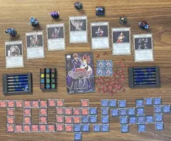 Yu-Gi-Oh! Dungeon Dice Monsters Lot DDM With Figures, Cards, And Assorted Pieces - Image 1