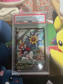 Pokemon Starmie v Ultra Rare Trainer Gallery Card TG13/TG30 Astral Radiance - Image 1