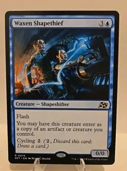 Waxen Shapethief MTG Aetherdrift Regular - Image 1