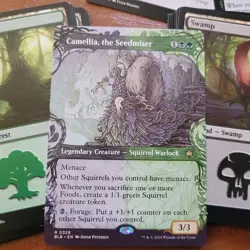 Fancy SQUIRRELS Golgari Guild Green&Black Tribe Commander/EDH Deck 100 MTG Cards - Image 1