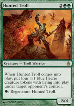 Hunted Troll - Medium Play MTG Ravnica - Image 1