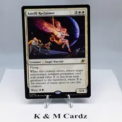 MTG - Edge of Eternities - Astelli Reclaimer - 0288 - NM - Playset x4 - Image 1