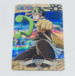 Usopp - One Piece Trading Card Game Holo Foil Prism Cool Art Tc8 - Image 1