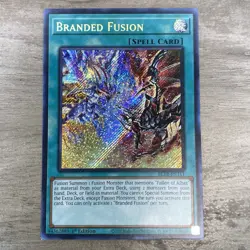 Branded Fusion 🔥 Secret Rare 1st Edition BLCR-EN111 Yu-Gi-Oh! NM 💎 - Image 1