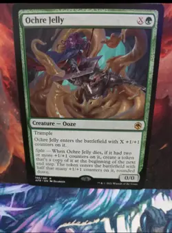 MTG Ochre Jelly Adventures in the Forgotten Realms 196/281 Regular Rare - Image 1