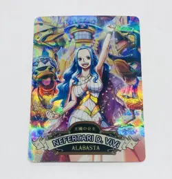 Nefertari D Vivi - One Piece Trading Card Game Holo Foil Prism Cool Art Tc8 - Image 1