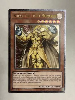 Kuraz the Light Monarch OP02-EN002 Ultimate Rare Near Mint English Euro Print - Image 1
