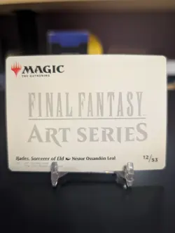 Hades, Sorcerer of Eld - Art Series Gold Stamped 12/53 - Final Fantasy MTG - Image 2