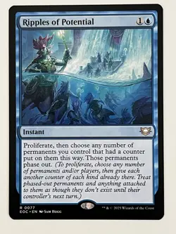 Ripples of Potential Commander: Edge of Eternities Non-Foil Regular MTG - Image 1