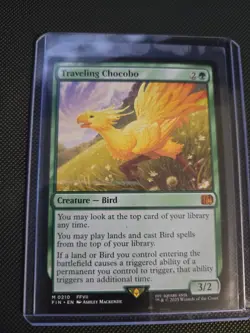 Traveling Chocobo MTG Final Fantasy Regular FIN 0210 NM - Image 1