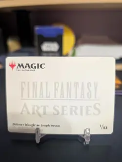 Delivery Moogle: Joseph Weston - Magic: Final Fantasy MTG - Art Series 1/53 - Image 2