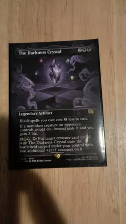 The Darkness Crystal (Borderless) Final Fantasy MTG NM/M FIN - Image 1