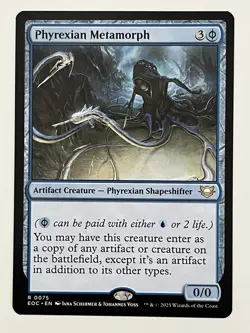 Phyrexian Metamorph Commander: Edge of Eternities Non-Foil Regular MTG - Image 1