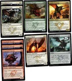 MTG Dragon Deck - Atarka - 60 Cards w/ Rares - Ready to Play! - Image 1