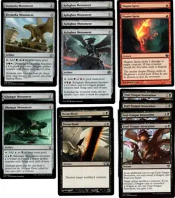 MTG Dragon Deck - Atarka - 60 Cards w/ Rares - Ready to Play! - Image 2