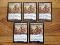 MTG X 5: Fellhide Brawler, Born of the Gods,Free UK Postage - Image 3
