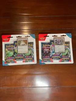 Pokemon SV6 Twilight Masquerade 3-Pack Booster Blister Packs Set of 2 SEALED! - Image 1
