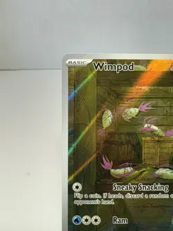 Pokemon TCG Wimpod 191/182 Paradox Rift Illustration rare NM/M - Image 3