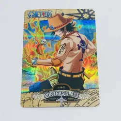 Portgas D Ace - One Piece Trading Card Game Holo Foil Prism Cool Art Tc8 - Image 1
