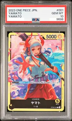 PSA10 Yamato Leader Card Start Deck Side Yamato One Piece ONE PIECE - Image 1