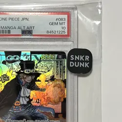 One Piece Card Game Sabo SR Super Parallel (Comipara) PSA10 - Image 4