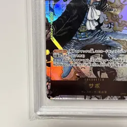 One Piece Card Game Sabo SR Super Parallel (Comipara) PSA10 - Image 5