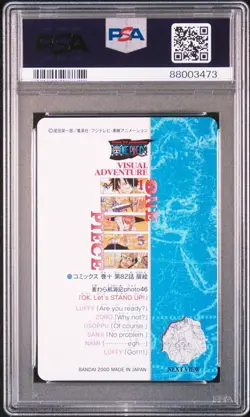 PSA10 No.60 Straw Hat Voyage Photo 46 One Piece Visual Adventure Card Graded Ite - Image 2