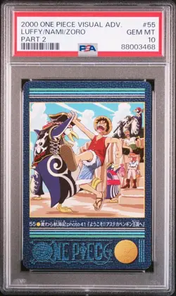 PSA10 No.55 Straw Hat Voyage Photo41 One Piece Visual Adventure Card Graded Item - Image 1