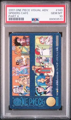 PSA10 No.143 Straw Hat Voyage Photo88 One Piece Visual Adventure Card Graded Ite - Image 1