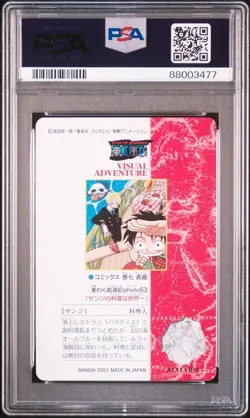 PSA10 No.89 Straw Hat Voyage Photo 53 One Piece Visual Adventure Card Item Exce - Image 2