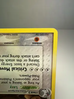 Pokemon TCG Slaking 13/108 Power Keepers Holo Rare Card NM-LP Condition - Image 4