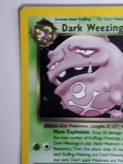 Dark Weezing - 14/82 Holo Team Rocket Rare Pokemon card TCG - Image 3