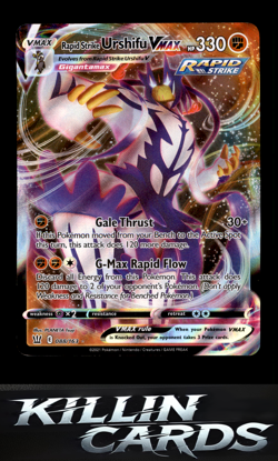 Rapid Strike Urshifu VMAX 088/163 Pokemon Ultra Rare SWSH05: Battle Styles Card - Image 1