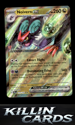 Noivern ex 153/193 Pokemon Double Rare SV02: Paldea Evolved Card NM - Image 1