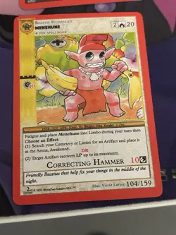 Menehune Metazoo Cryptid Nation 2nd Edition Card #104/159 Beastie Humanoid - Image 1