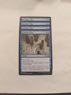 (4) Read the Tides *PLAYSET* Core Set 2021 Regular NM MTG - Image 1